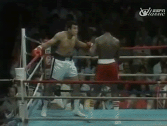 Ali dodging 21 punches in 10 seconds.