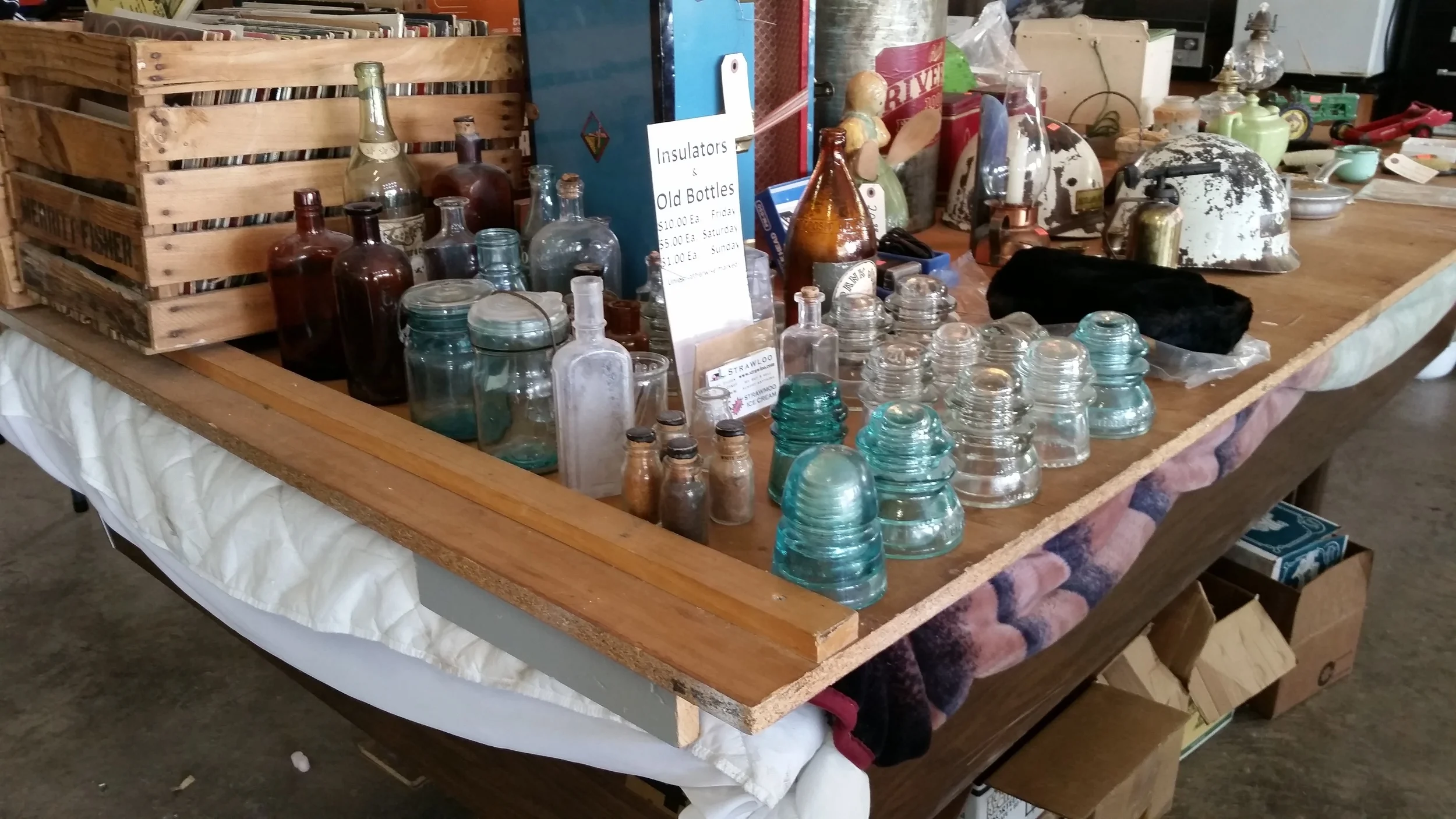 Old Bottles, Insulators