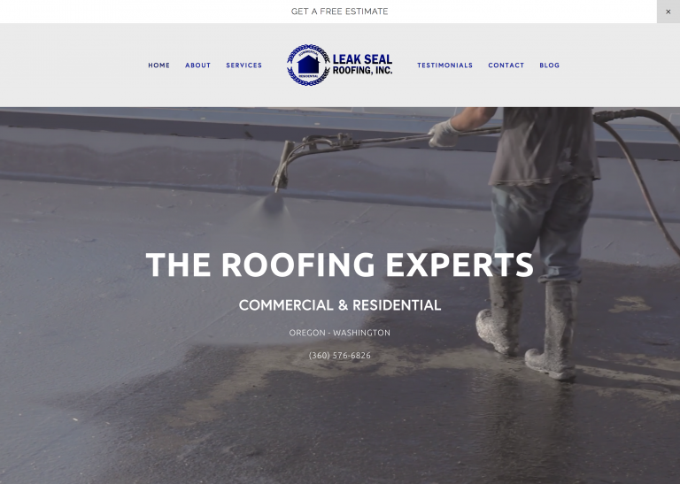 Construction Website Rebrand | Parallax | Video Integration | Video Background | Mobile Responsive Website Admin: Transferred Based in Camas, WA
