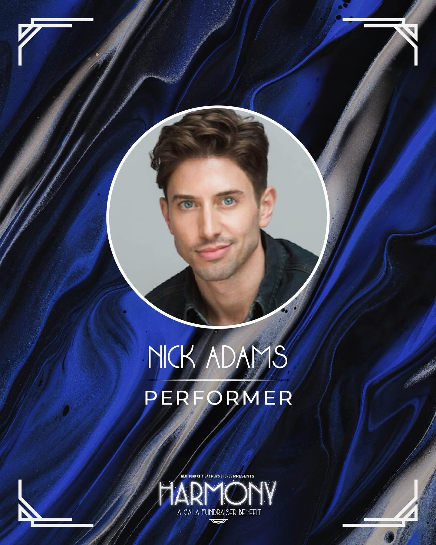 We&rsquo;re excited to welcome Nick Adams as a performer at Harmony.

A Broadway favorite known for his powerhouse performances and magnetic stage presence, Nick brings talent, heart, and serious star power to the Edison Ballroom on March 23.

Join u