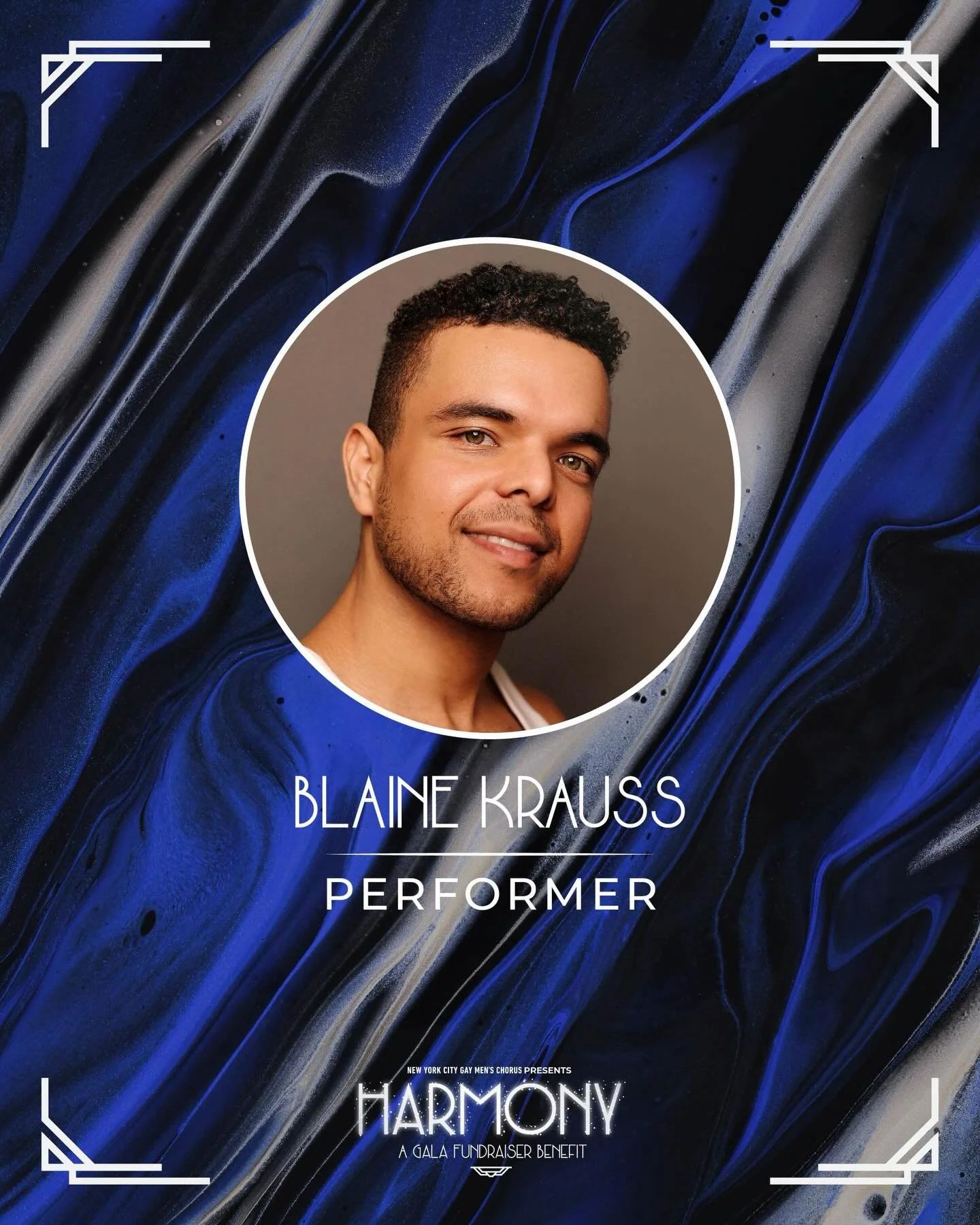 We are thrilled to welcome Blaine Krauss to the stage for Harmony, our annual gala celebrating community, artistry, and queer joy.

 📅 March 23
📍 Edison Ballroom
🎟️ Tickets on sale now