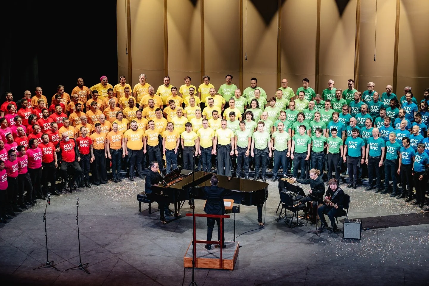 What a night at @acda_east .

Returning to that stage as a headlining chorus &mdash; and performing under our full name &mdash; was a moment we will never forget.

A packed hall, an electric audience, and a program we were so proud to share with the 