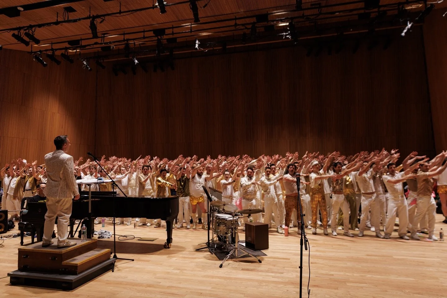 So much of the magic comes together here.

A glimpse into band rehearsal for Beyond the Rainbow
📸 @caroline_zimmer_photography 

Tickets on sale now. #linkinbio