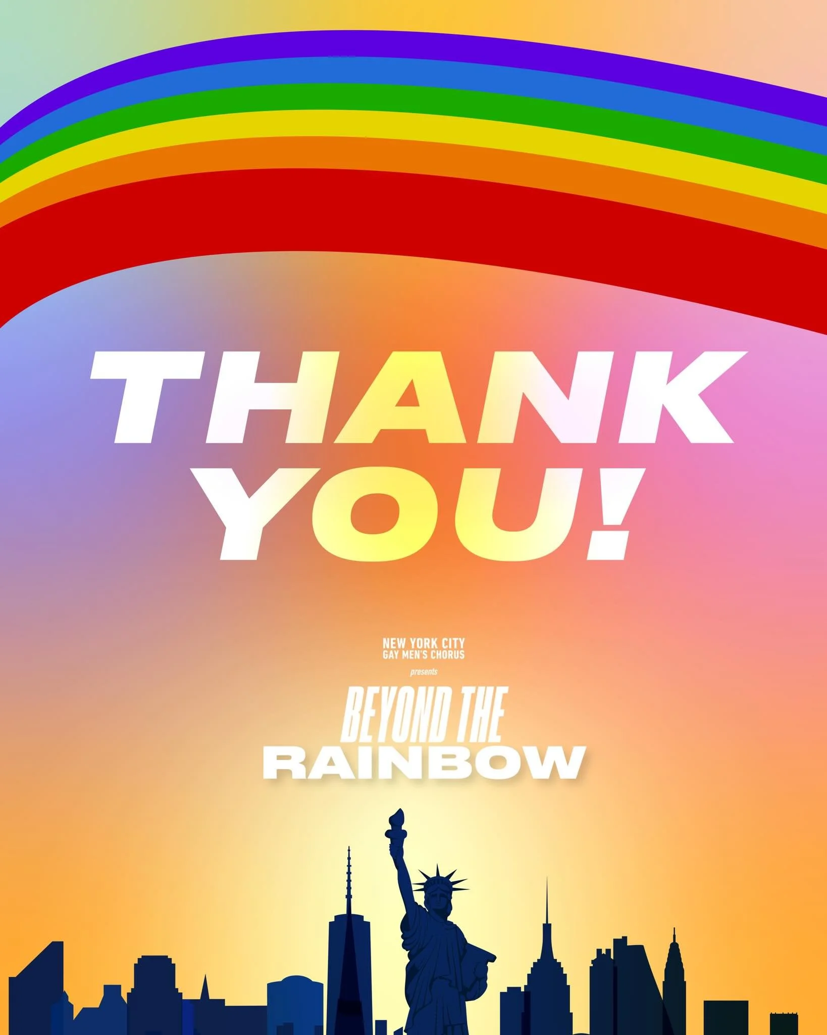 Thank you for joining us at Beyond The Rainbow this weekend!

In a world that often feels weighed down by turmoil and hate, we&rsquo;re so thankful to our fans near and far who show up for us. You remind us that joy is still powerful and that we can 