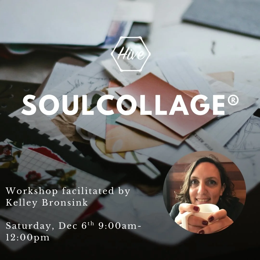 🐝 Ready for a slow down Saturday? 

Connect with your inner wisdom through the quiet, restorative practice of SoulCollage&reg; with @kelleybronsink. 

Using images and prompts, you&rsquo;ll engage in guided creative reflection&mdash;working individu