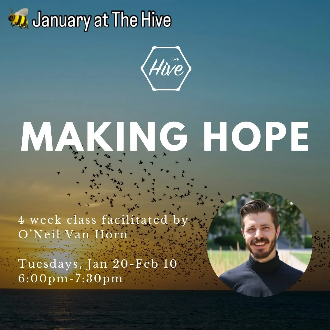 ❄️ Winter at The Hive is calling ❄️

Classes and workshops are open for registration!

If the New Year feels heavy with expectations, consider this your invitation to something more spacious.

Practice in community. Reflect together. Begin the year c