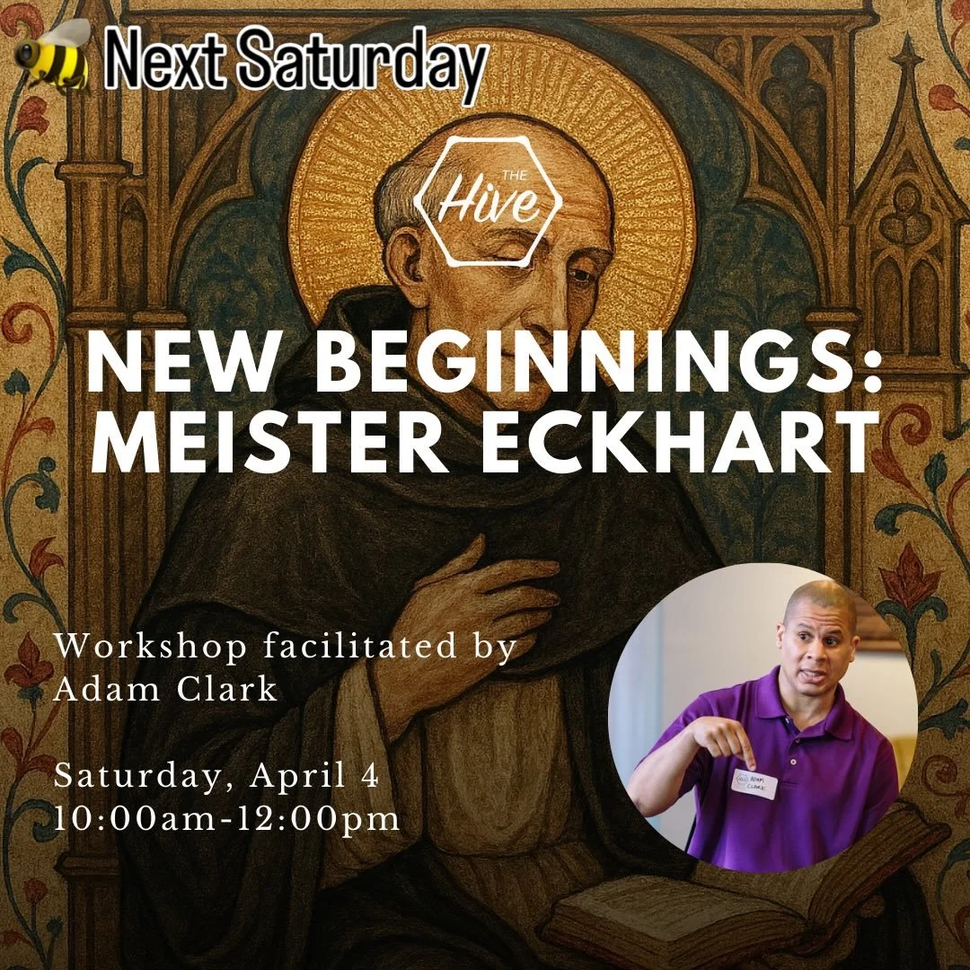 🗓️Next Saturday, April 4 

Join @adamclk &mdash;theologian, university professor, and seeker of justice&mdash;for a contemplative exploration of the mystical teachings of Meister Eckhart. 

Reflect on Eckhart&rsquo;s vision of &ldquo;Eternal Birth&r