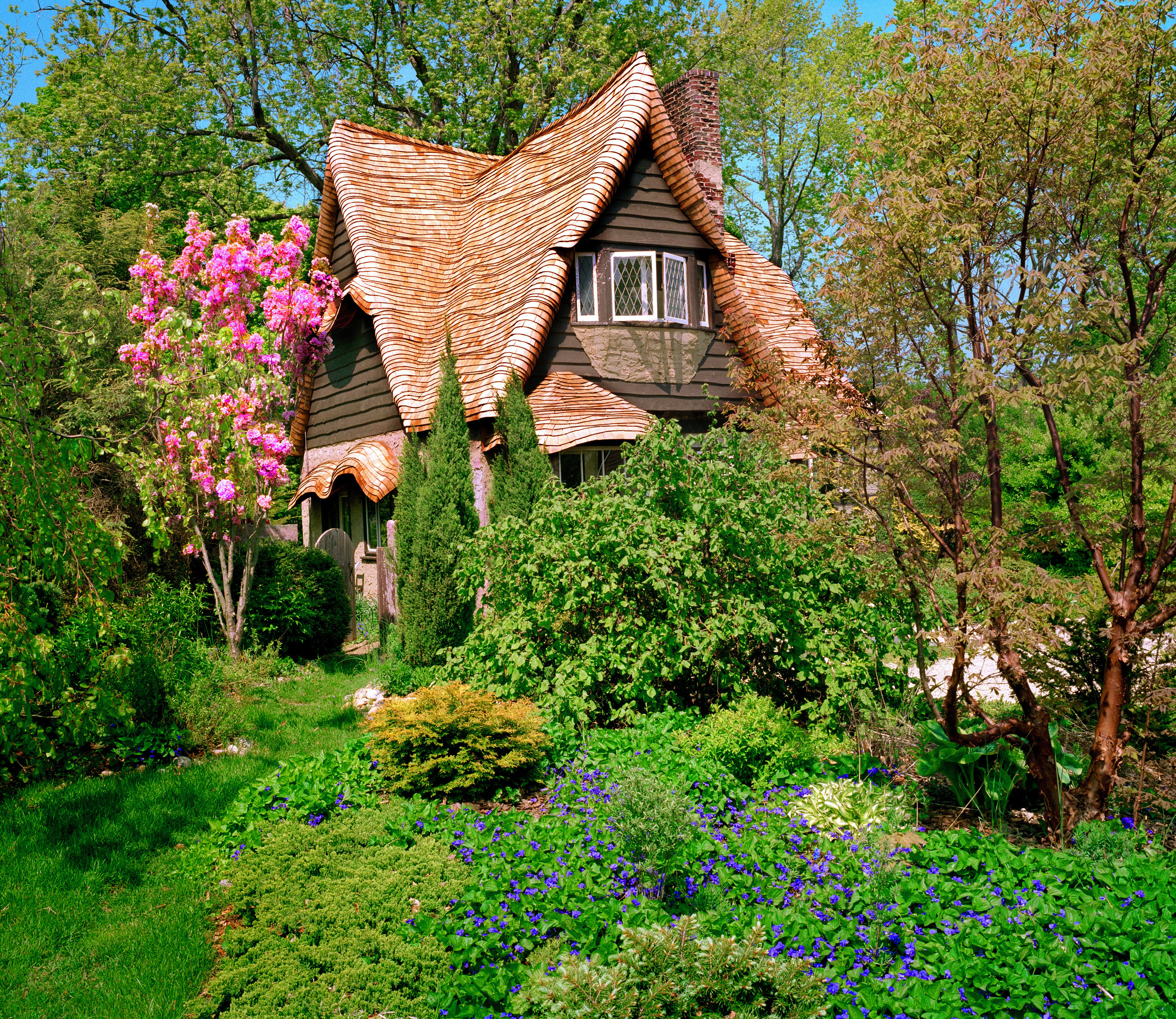 Modern Storybook Country Cottage Lake House