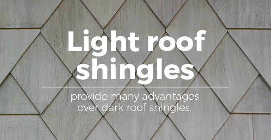 light roof vs dark roof shingles