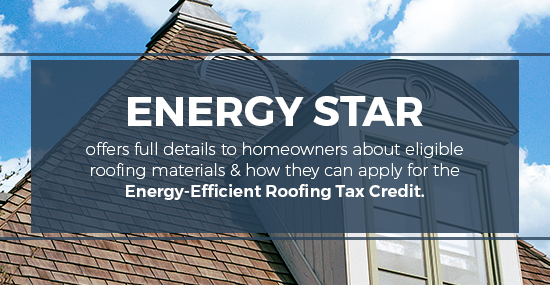 energy efficient roofing tax credit