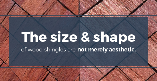 Size & Shape of historical wood roofing