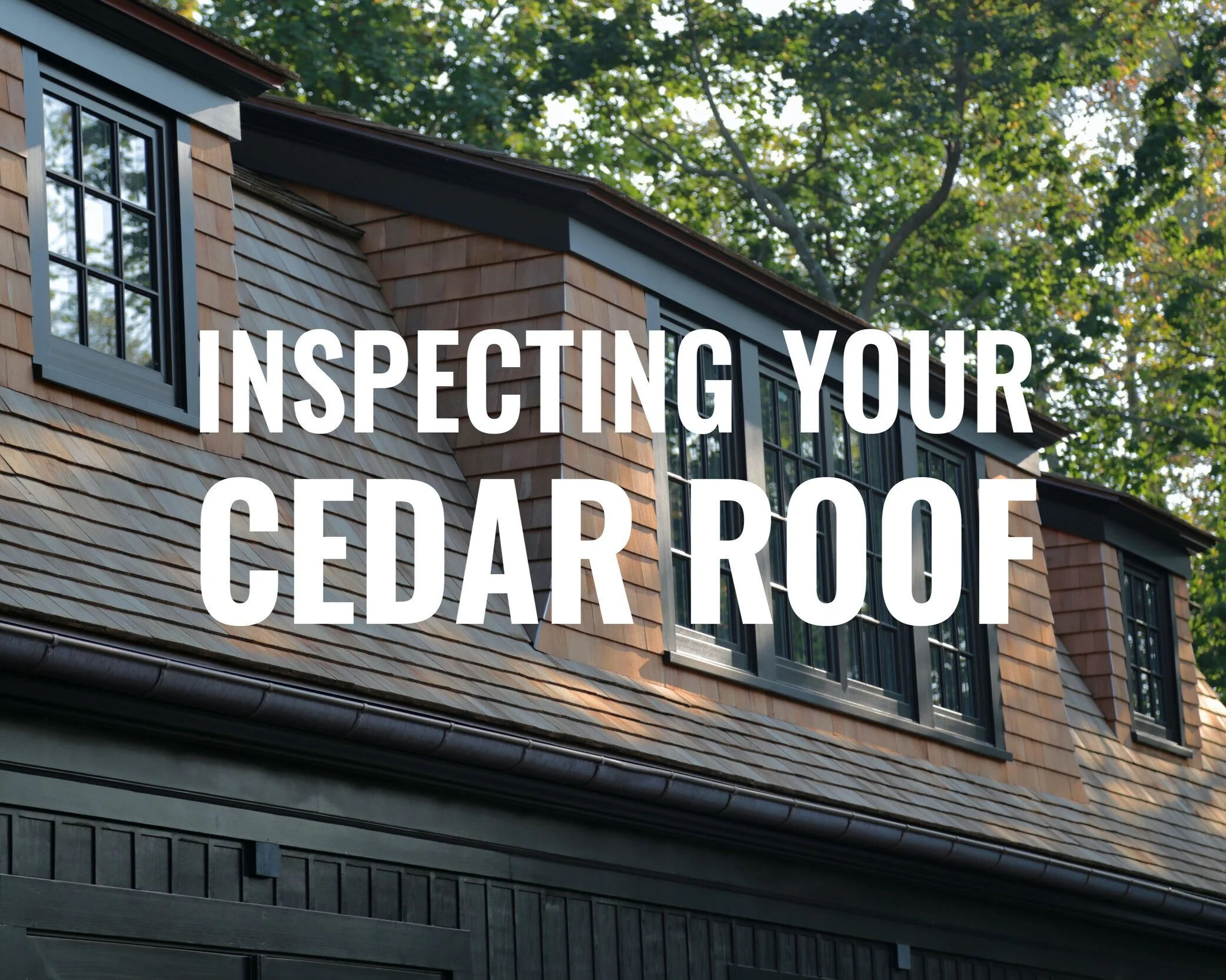 Inspecting Your Cedar Roof