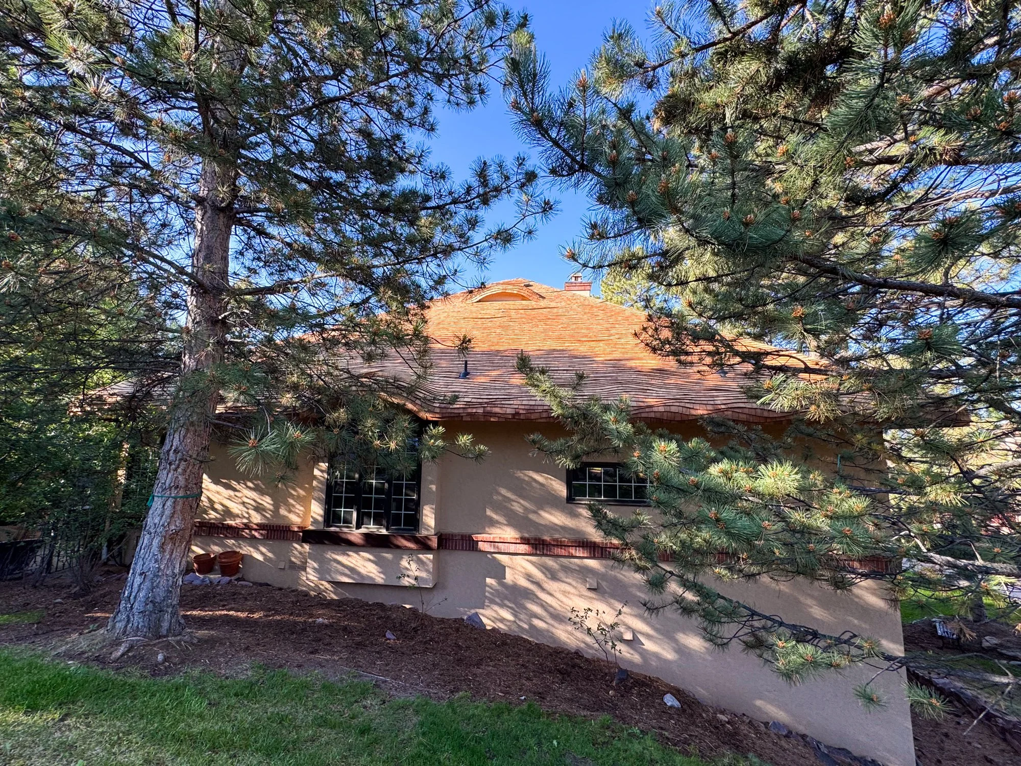 Country Cottage Roof on Colorado Private Residence