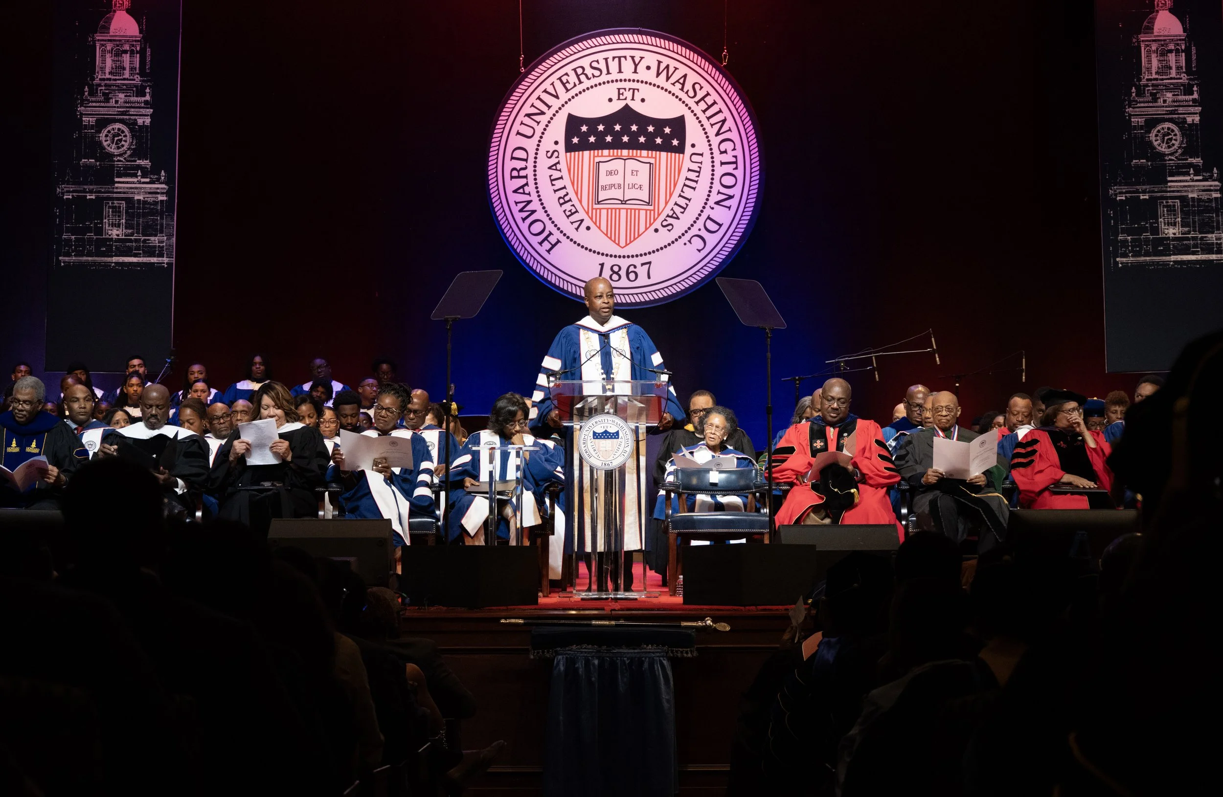 Howard University Honors Retirees, Inaugurates Academic Year at 159th Opening Convocation