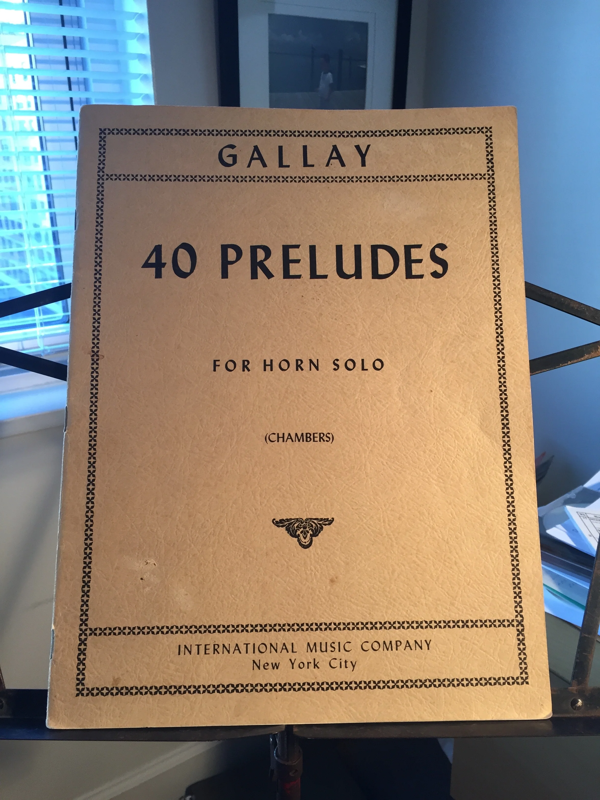 Don't forget the Gallay.....