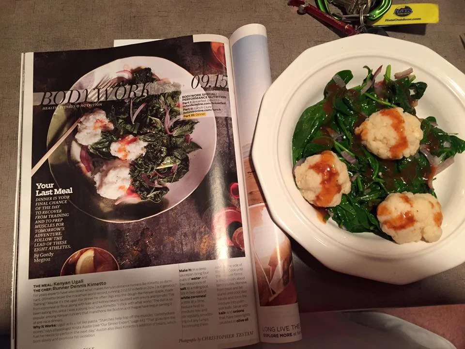 The Cook: Reed Mattison I pulled this gem from Outside Magazine and it instantly became a favorite. 