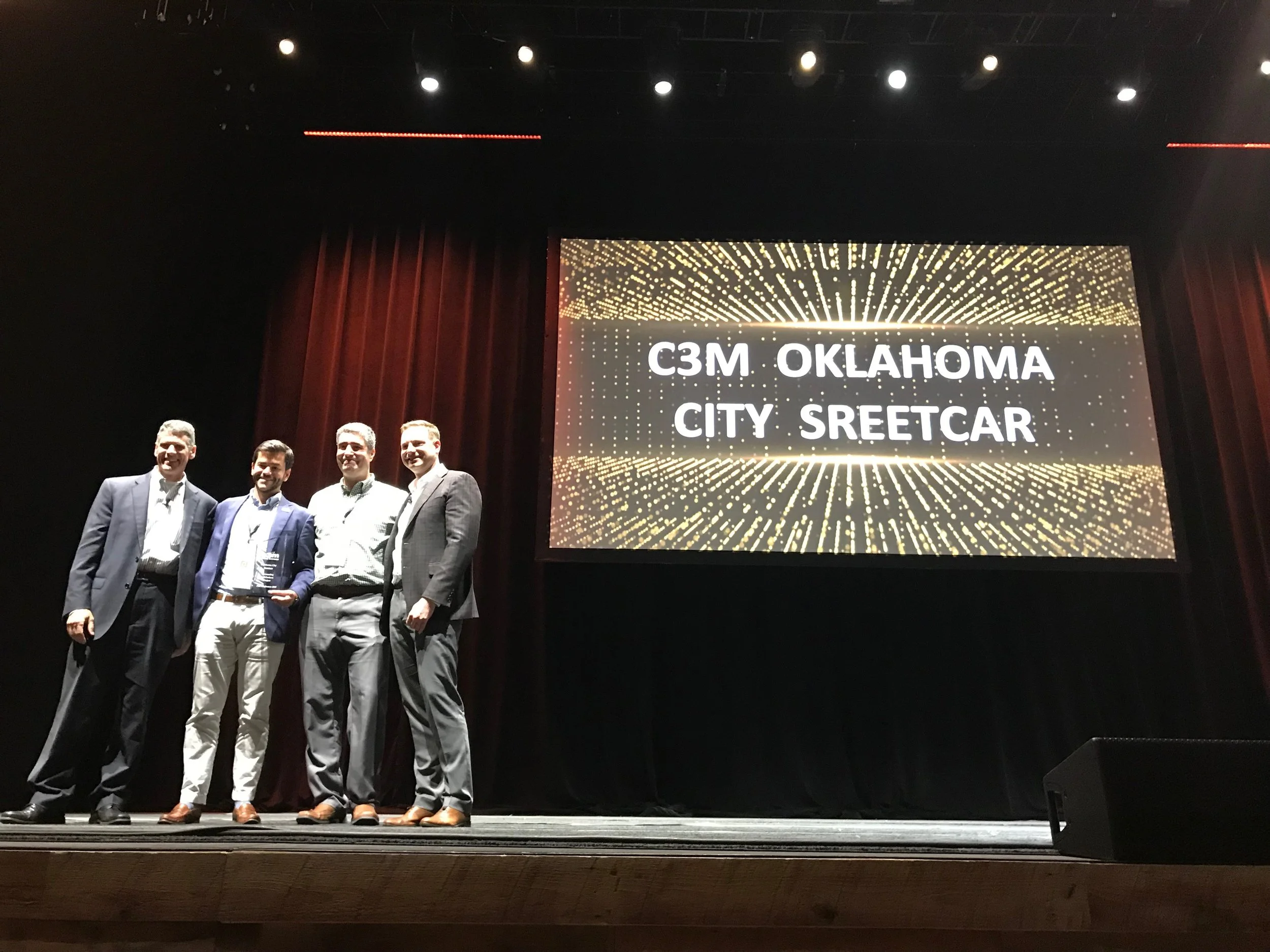 C3M Awarded the Outstanding Self-Perform Project Award at Clark PD2 Conference!
