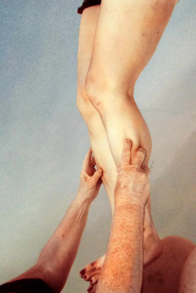 Rev. Dorothy Shugrue gives an underwater massage to Rev. Donna Rougeaux that suffers of muscolar pain during the annual reunion of ARCWP, the association of Woman Catholic Women Priests, in Washington D.C. (United States, 2013)