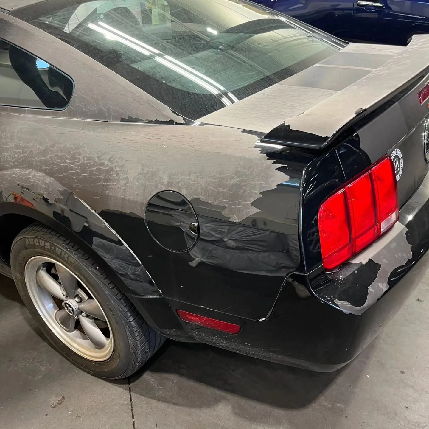 Our team at Cochrane Auto Spa brought this Ford Mustang back to life!! Removing damaged 3m film and polishing can make a big difference when it's done right. YES, we can, and NO, we didn't need paint. The results were amazing 👏 
All makes, and mode