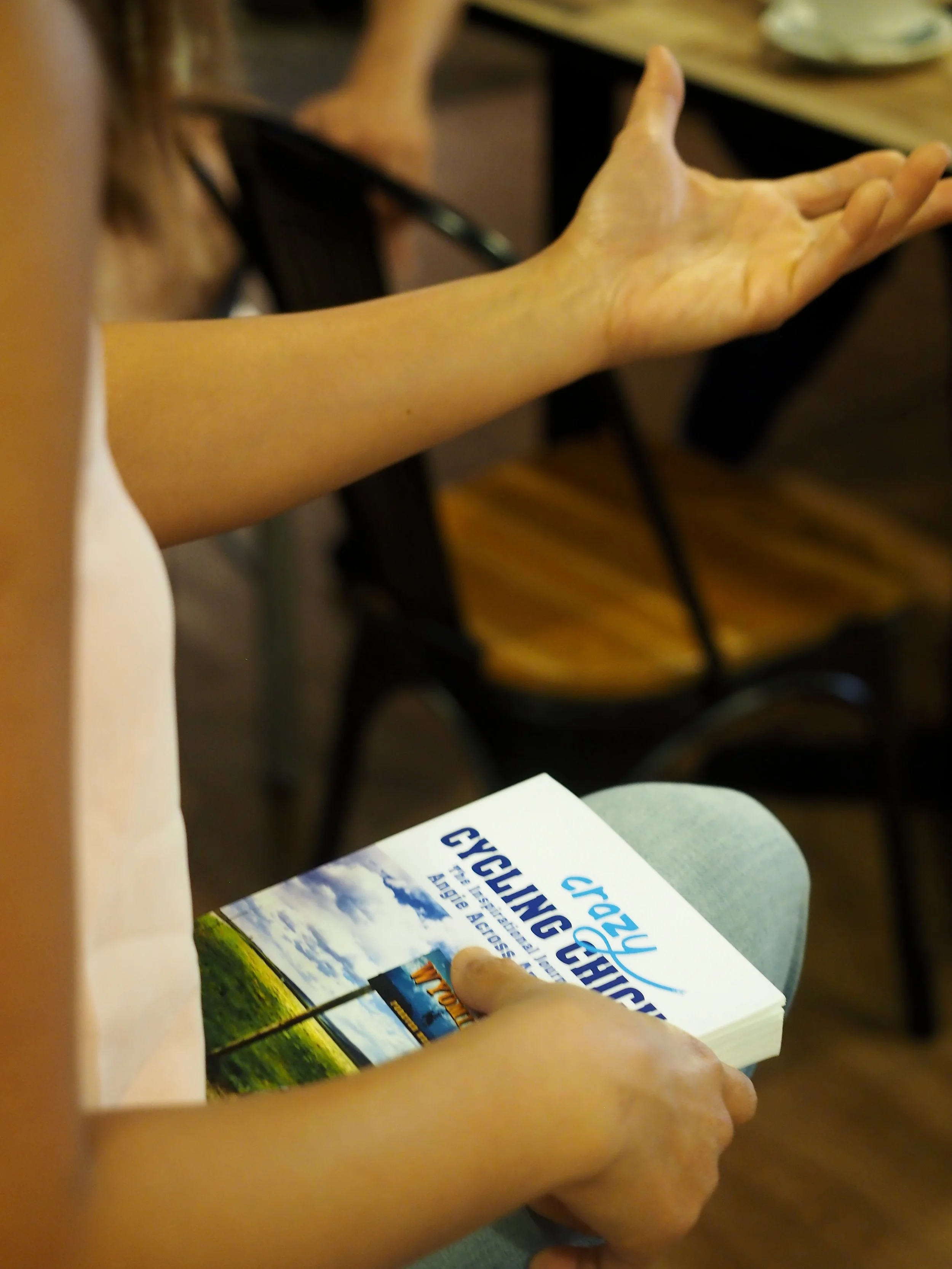 At a book event in Kuala Lumpur, Malaysia in September 2016.