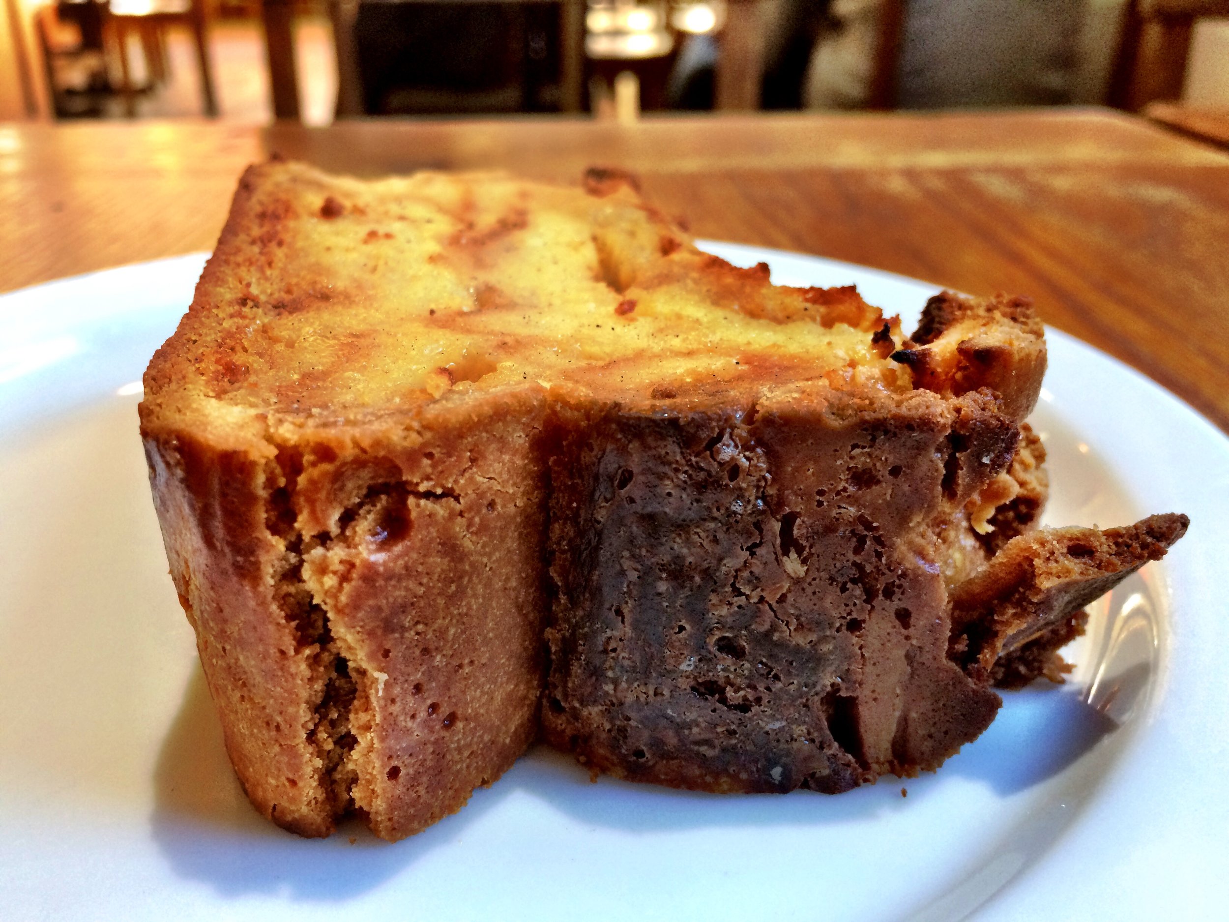Don’t be too hard on yourself as you embark on the journey of intermittent fasting. As long as you are choosing to eat right 90% of the time, it’s ok to indulge in your favorite treats once in awhile. I certainly do. Like this heavenly slice of bread pudding from La Boulangerie in San Francisco.