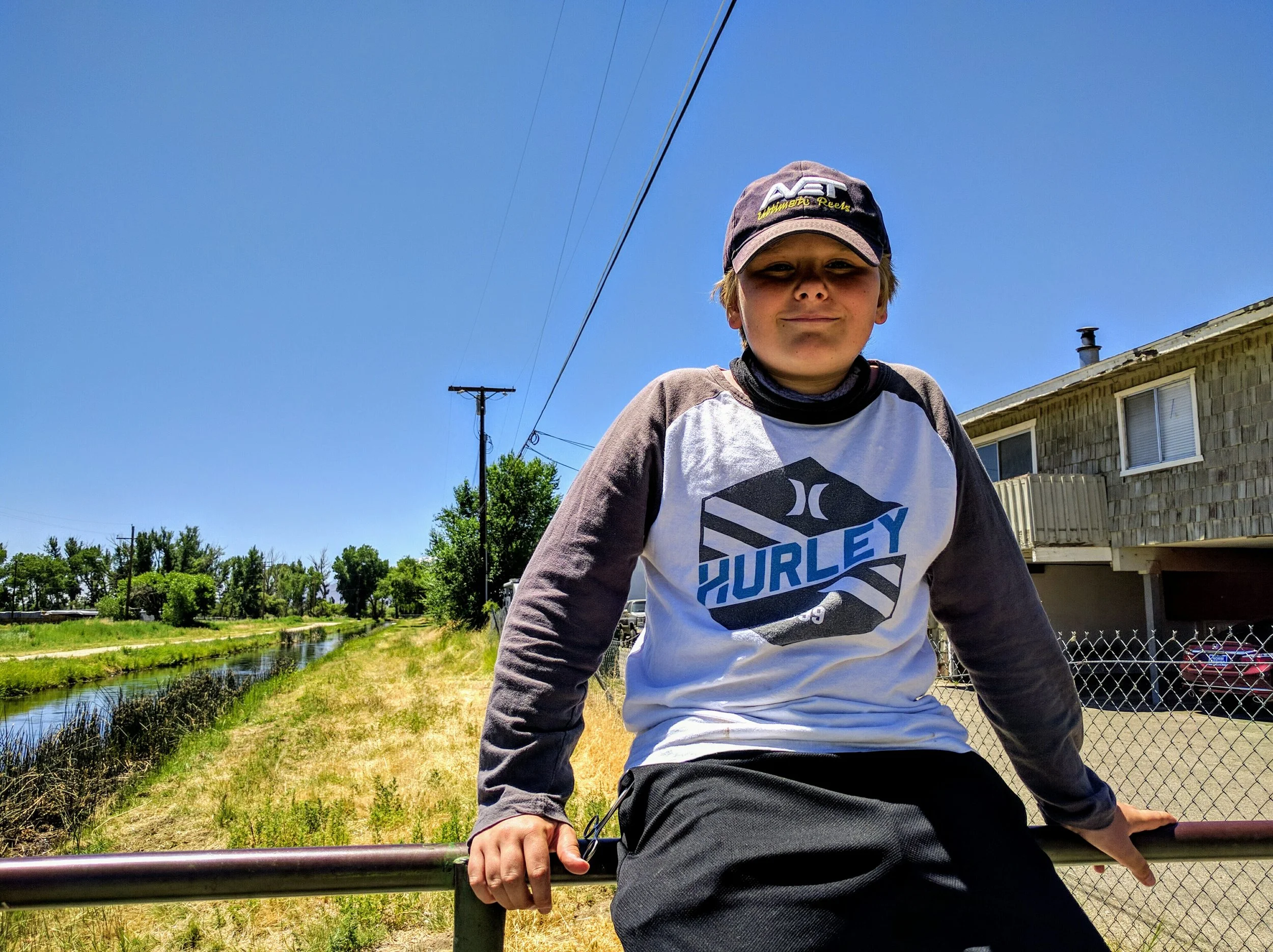 Zander, an extremely bright, eloquent, confident and mature 12-year-old.