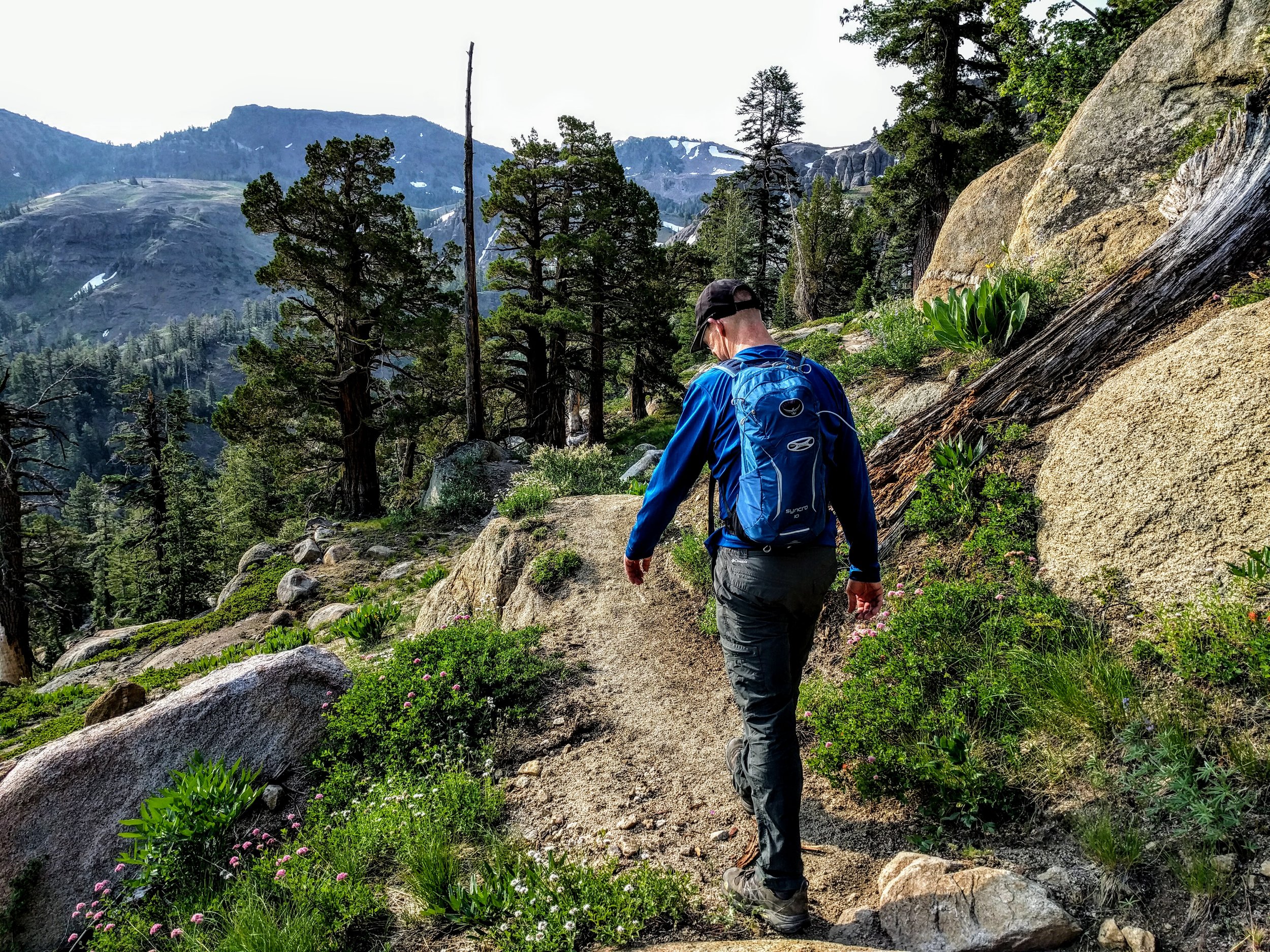 Steve is fit as a mule and has an impressive repertoire of mountain climbing experience under his belt