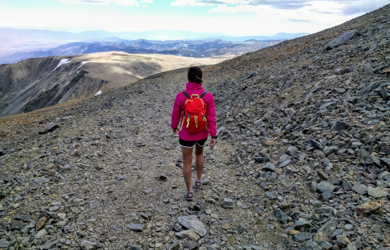 Tired as I hiked White Mountain
