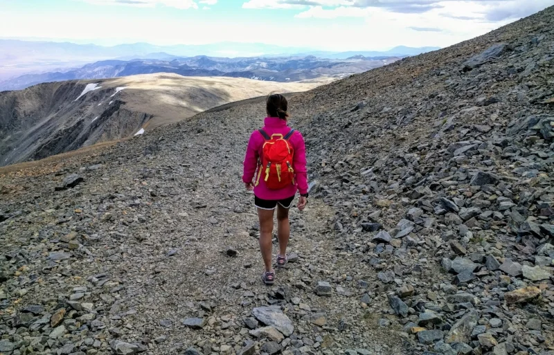Tired as I hiked White Mountain