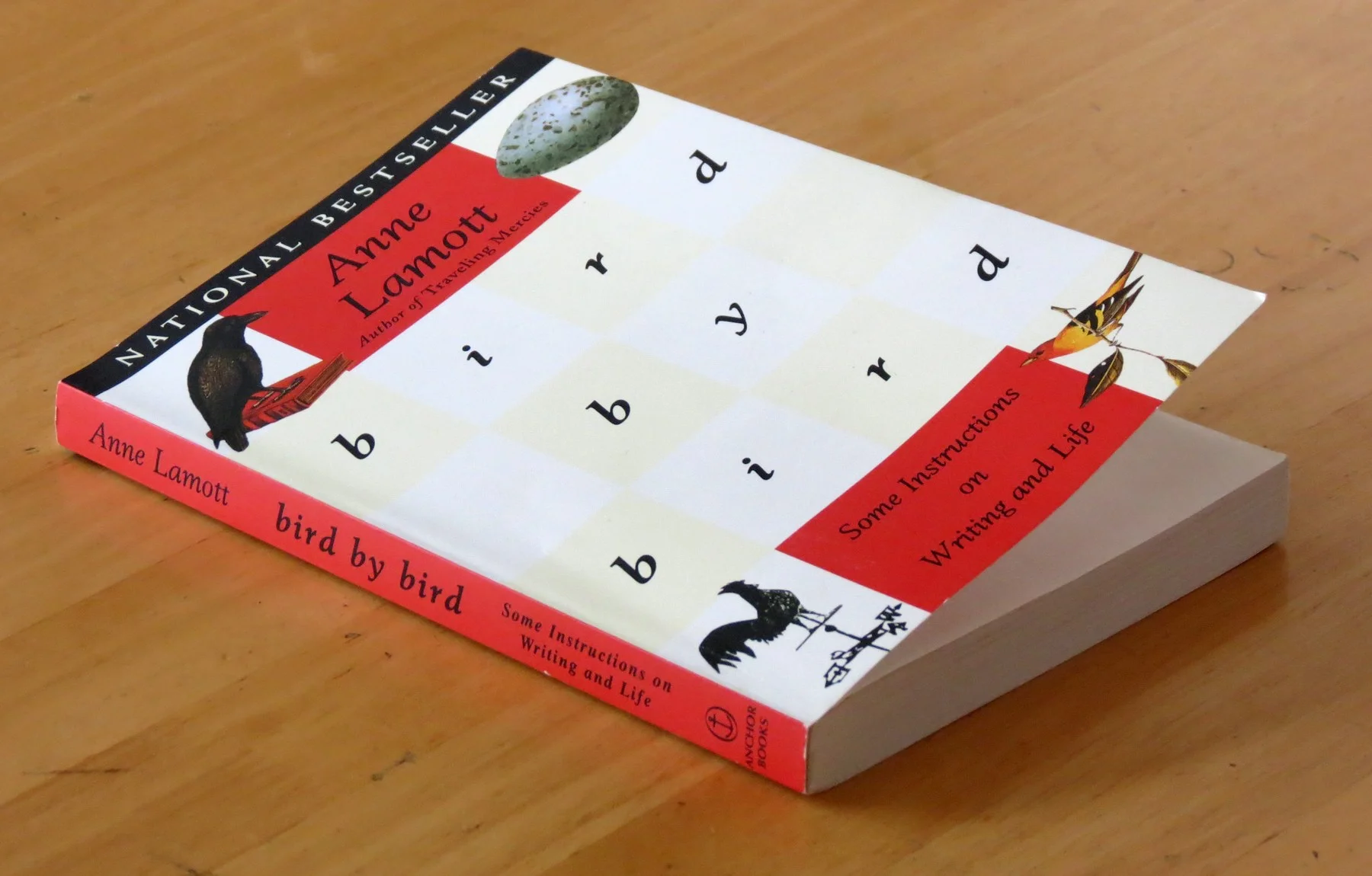 Anne Lamott’s Bird by Bird. Pic Credit: Google.