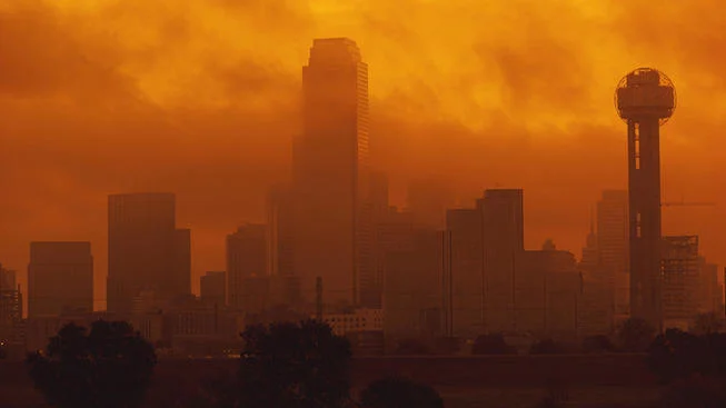 Mining raw resources results in pollution. Recycling is a better alternative. Photo by D Magazine.