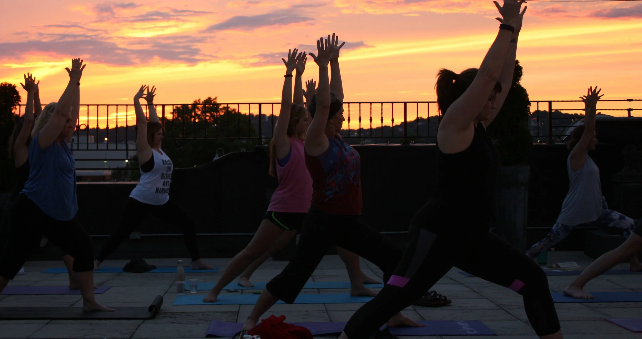 Breathe Love Give | Rooftop Sunset Yoga