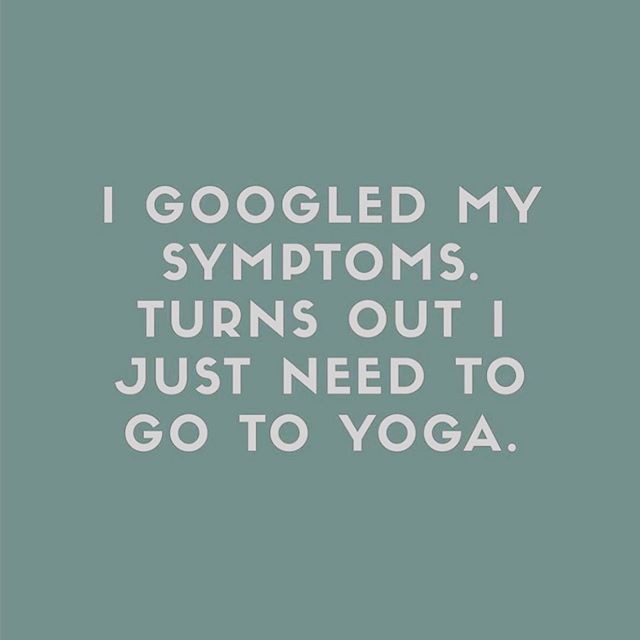 Truth! Come #yoga with me tomorrow morning |  Sat 9 am | 125 Cumberland St 
#yogismedicine #yogatherapy #healthymovement #empoweringwholeness #yogaforeverybody #yogalife #mindbodyspirit #nourishedwhole
📷@mindbodygreen