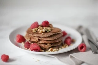 Blender Buckwheat Pancakes