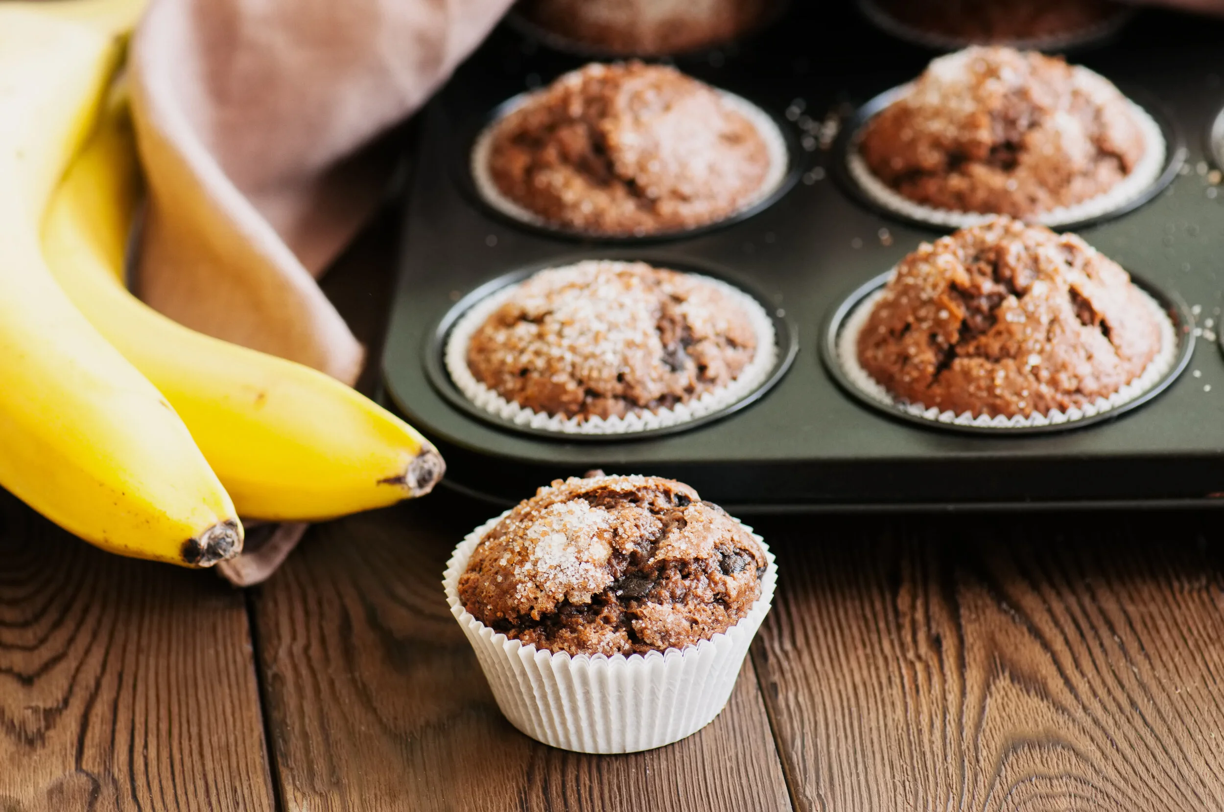 Grain-Free Banana Muffins