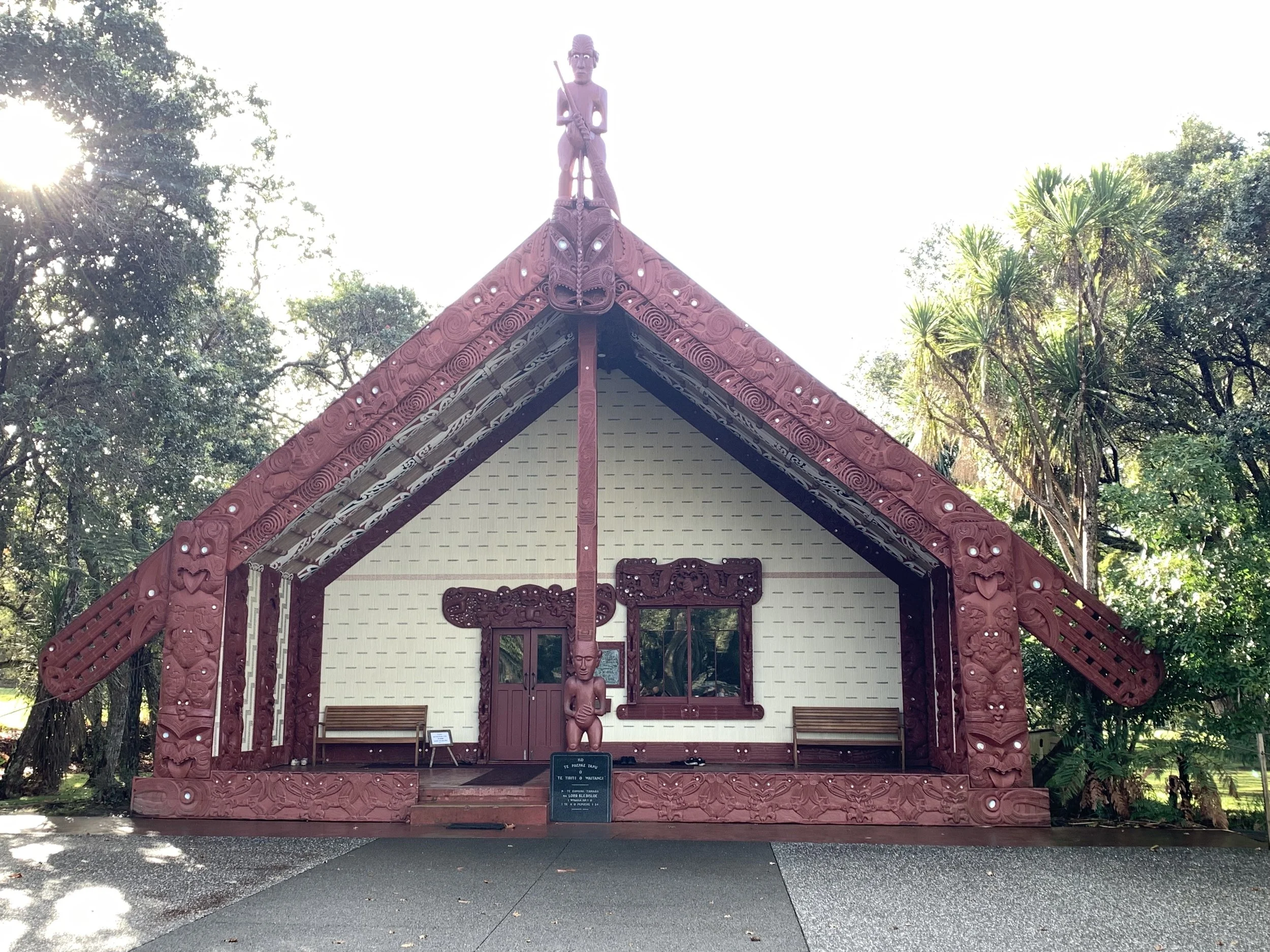 The Meeting House of the Treaty Grounds.