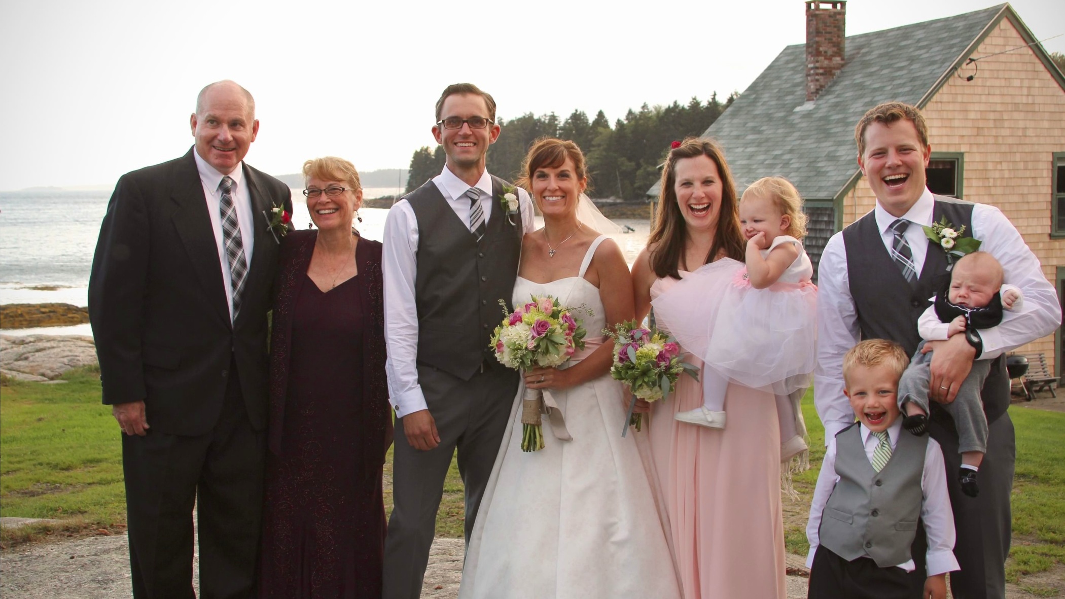 Maine weddings by the ocean