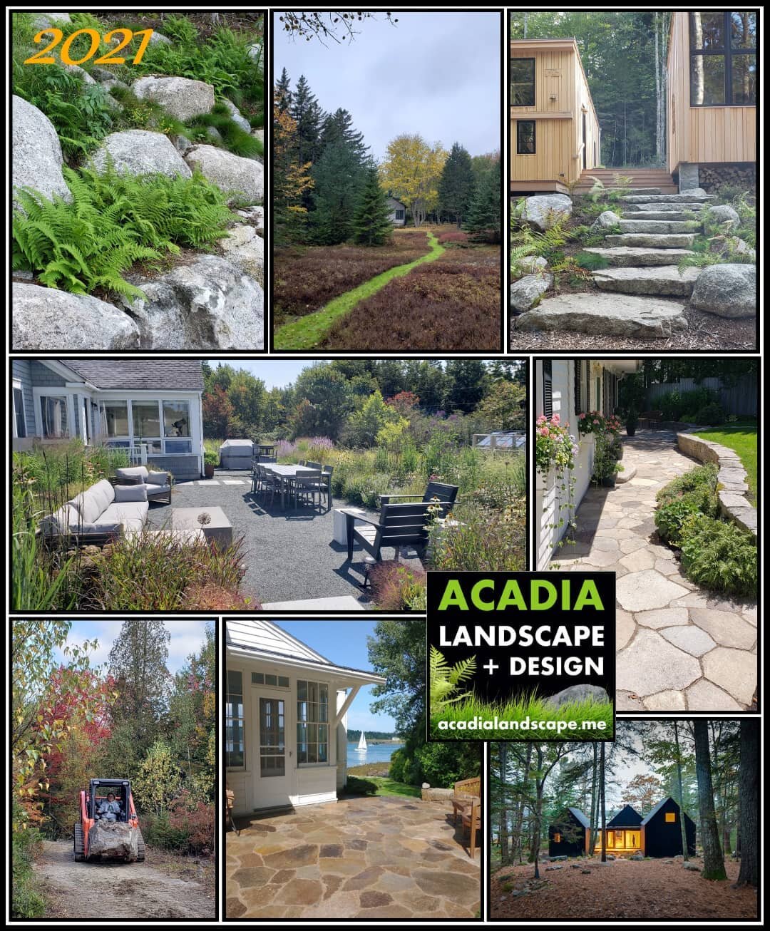 WOW, what a year it's been!  We worked on some amazing projects this year, and look forward to all the great jobs we have lined up for 2022.  May the New Year fill you with a renewed sense of inspiration, joy, and respect for the natural beauty that 