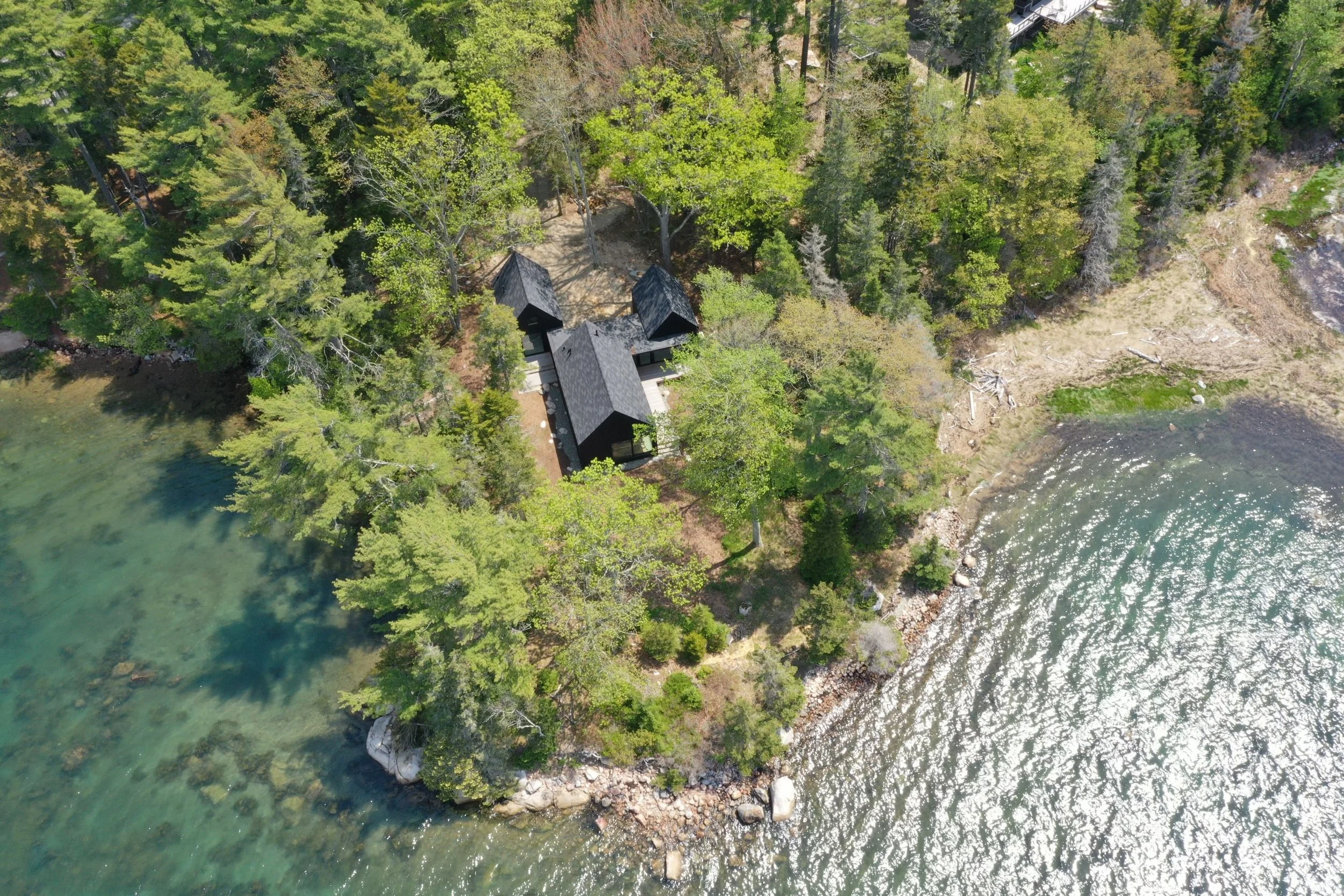 Aerial photo of amazing project location