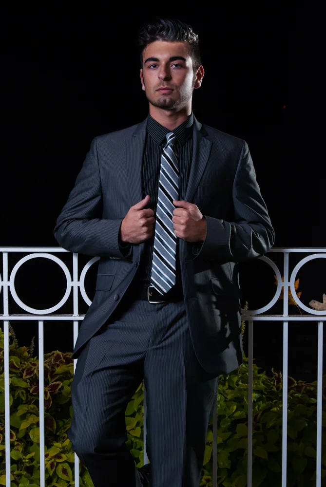 Jake Klaus, a Health Administration major, poses under the pavilion at Central Michigan University on Oct. 15, 2015.  Klaus is a sophomores at CMU.