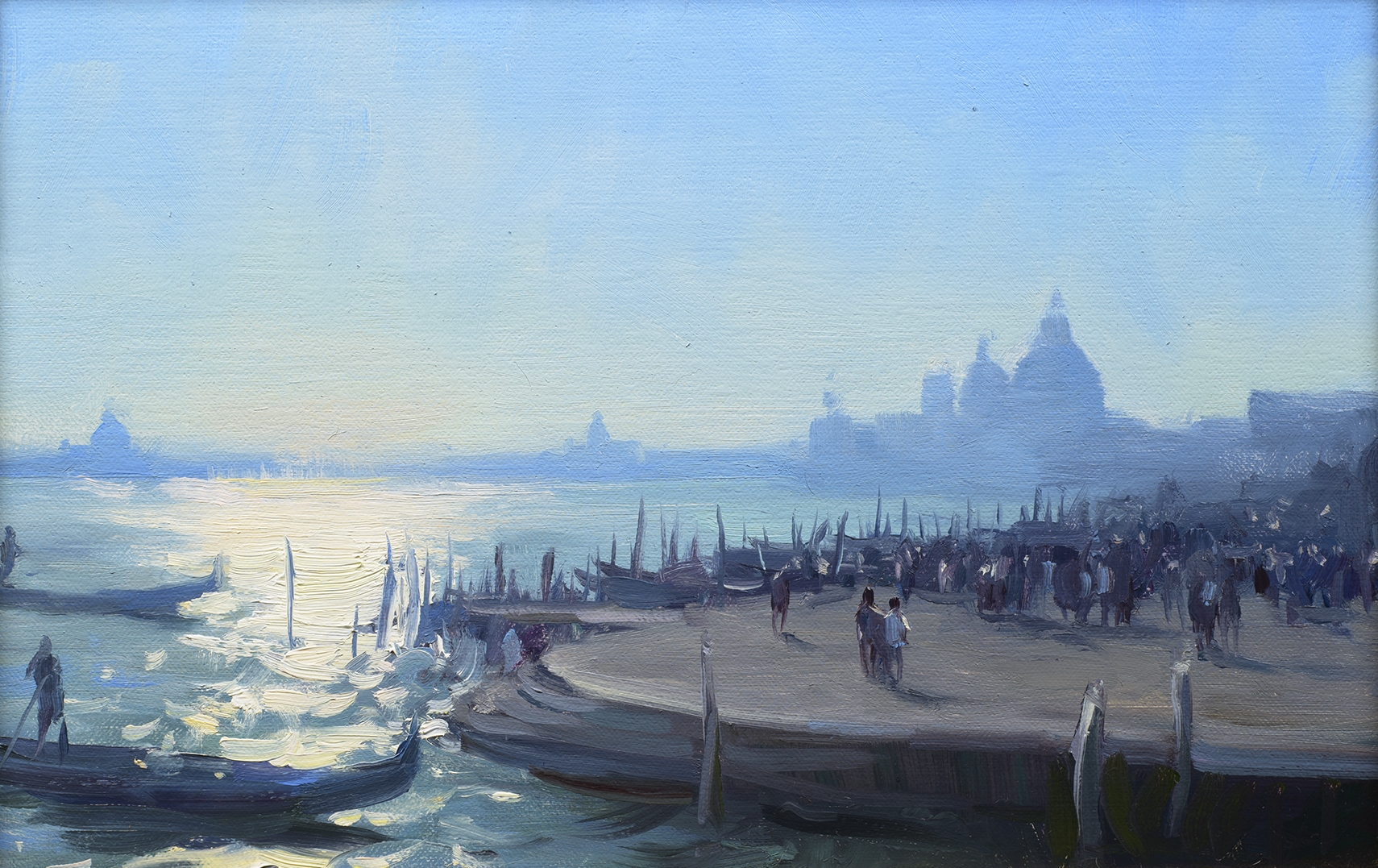  VENICE  &nbsp; &nbsp; &nbsp; &nbsp; &nbsp; &nbsp; &nbsp;8x12 inches, oil on linen  SOLD   