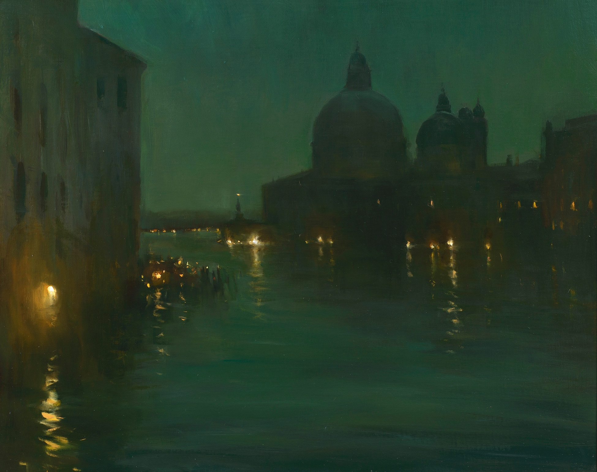  VENETIAN NOCTURNE&nbsp; &nbsp; &nbsp; &nbsp; &nbsp; &nbsp; 24X30 inches, oil on linen  