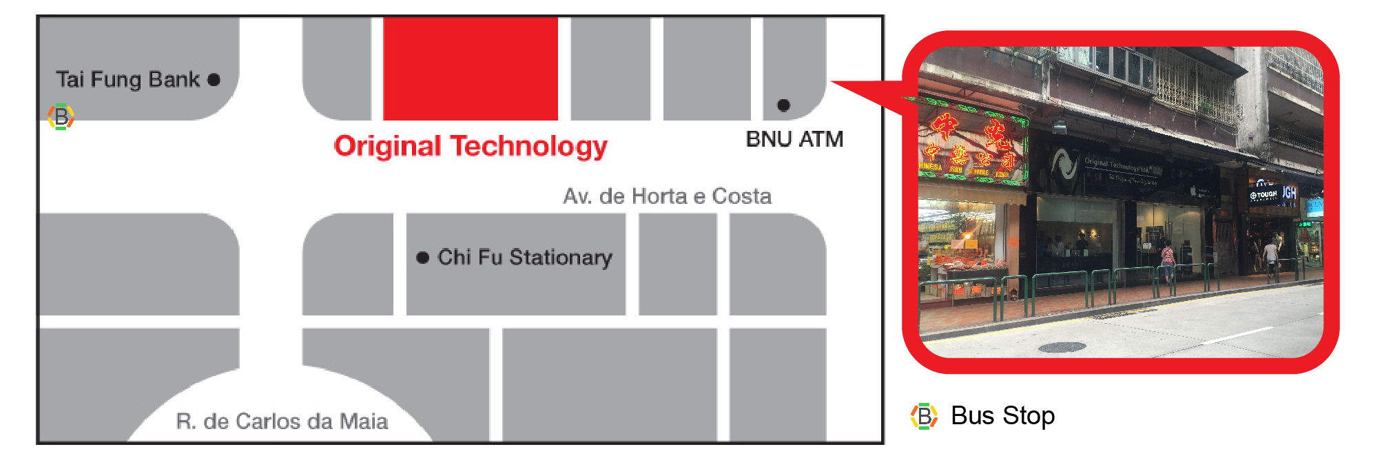 Costa Store ( Apple Authorized Reseller) Shop 62 - 64B Av. de Horta e Costa Tel: +853 2852 8168 ht.store@original.com.mo Opening hours: 12:00pm - 8:30pm