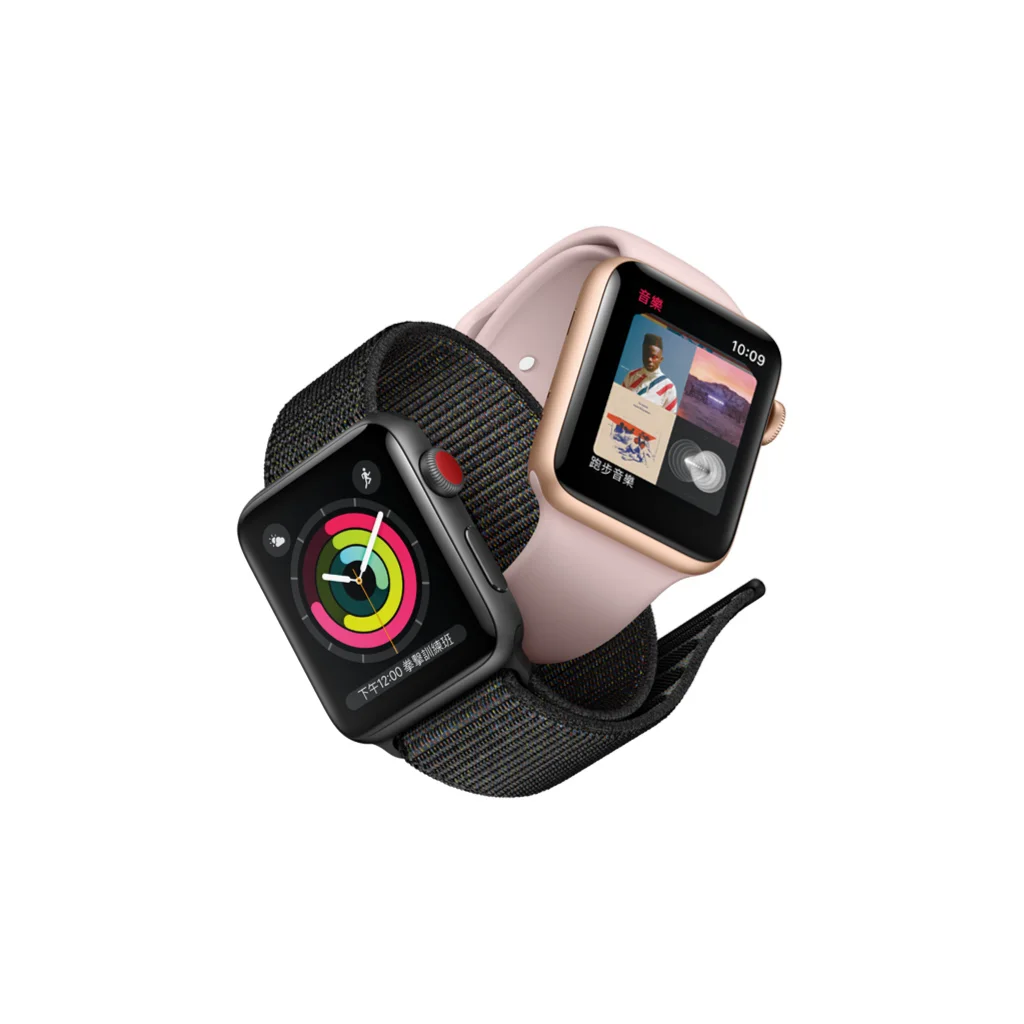 Apple Watch - Series 3 鋁金屬錶殻 ❒ 38mm : MOP 2,299 ❒ 42mm : MOP 2,499
