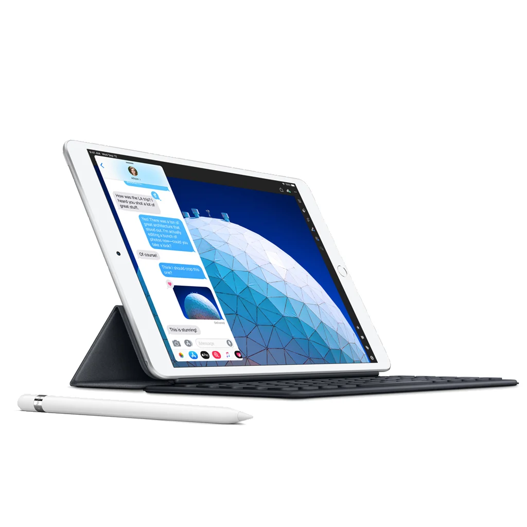 iPad Air 3 ❒ Wi-Fi 64GB - MOP 4,128 ❒ Wi-Fi 256GB - MOP 5,258 ❒ Wi-Fi + Cellular 64GB - MOP 5,158 ❒ Wi-Fi + Cellular 256GB - MOP 6,288 ► 太空灰、銀色、金色 ► Space Grey, Silver, Gold ↠ Apple Pencil - MOP 818 ↠ Apple Smart Keyboard for iPad Air 10.5" - MOP 1,288