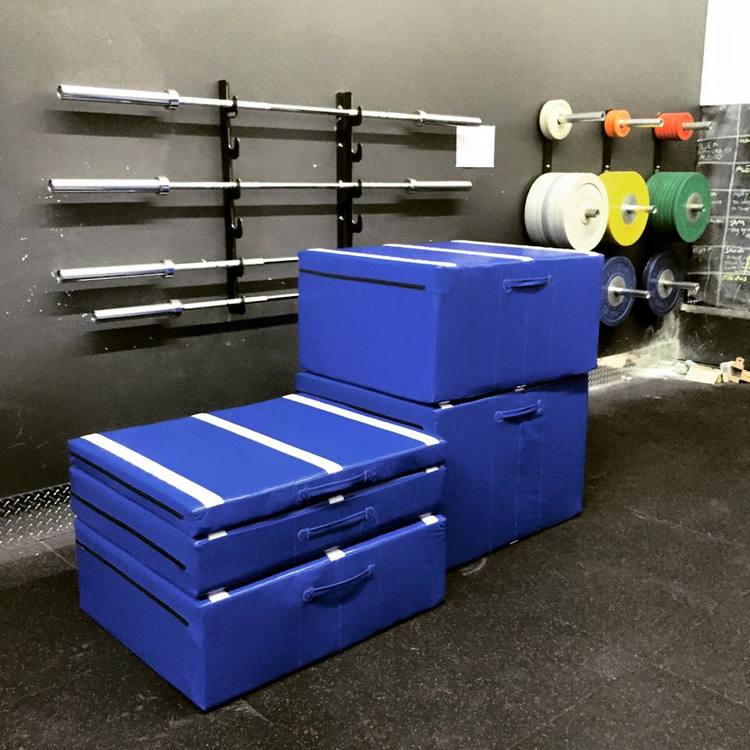 For those of you who had your shins punished from attempting box jumps... We're running out of bandaids so, you now have soft height adjustable plyo boxes!