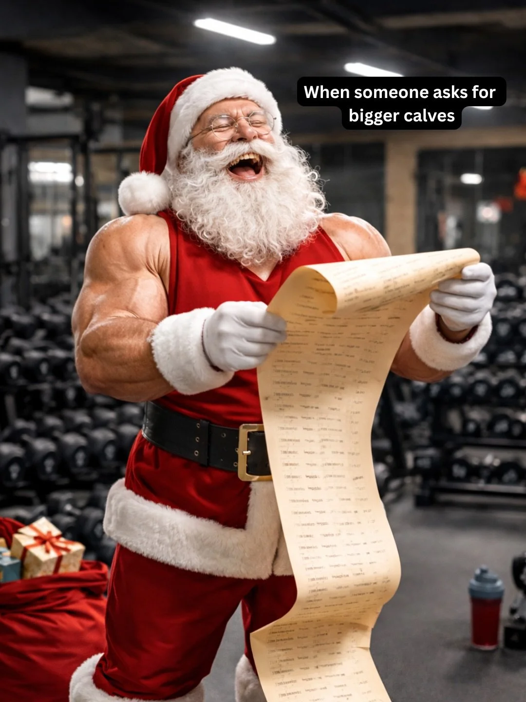 Christmas is coming!! Make sure your list is reasonable.🤨

📍@trainingdaygymburwood

#gymburwood #burwoodgym