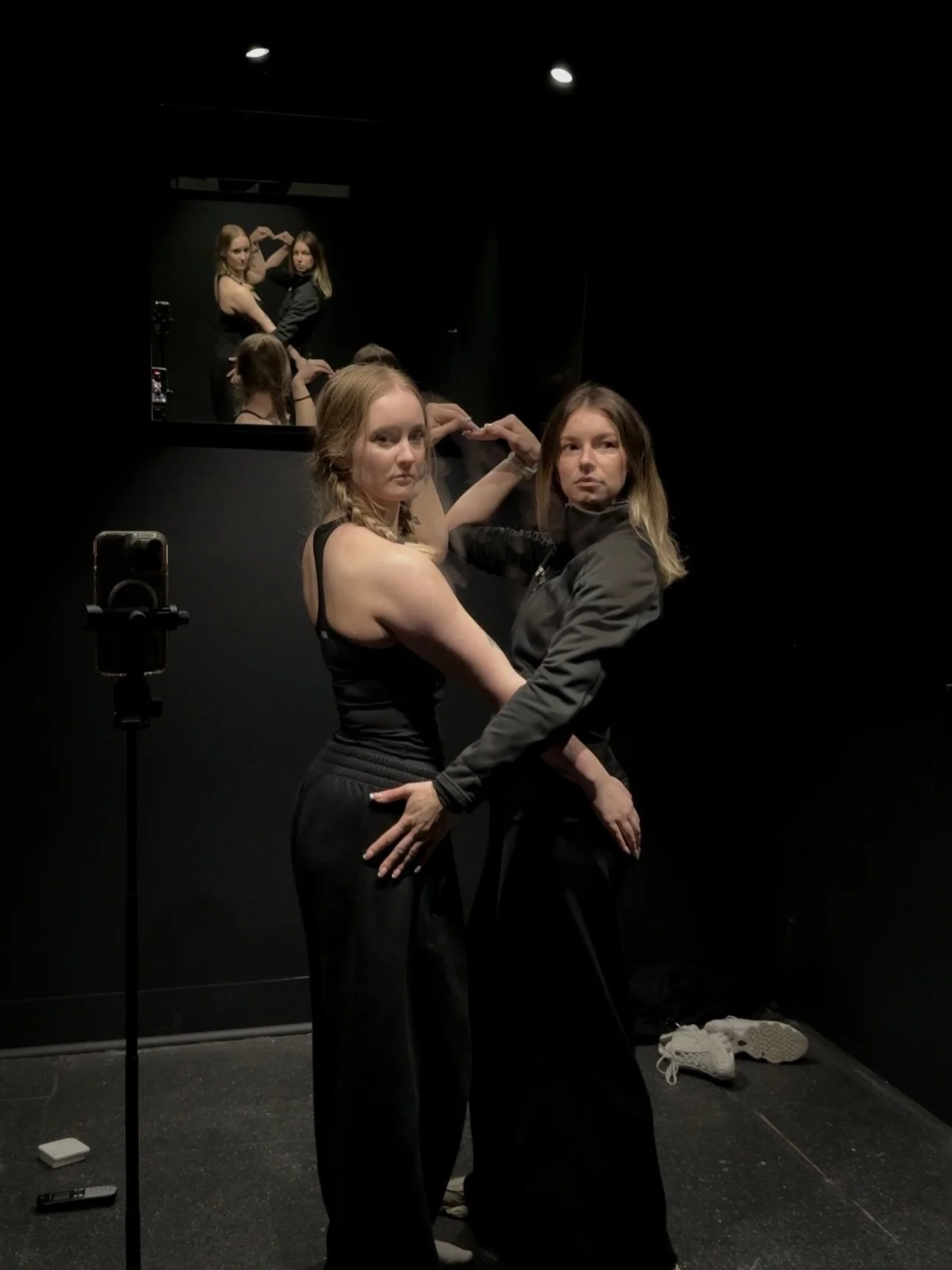 step 1: get a posing room
step 2: absolutely abuse it

We had to test it. Now test it for yourself. Tag us!!! 

Flex off starting next week 🫣

(Don&rsquo;t look at the last slide)

📍@trainingdaygymclayton 

#gymclayton #claytongym