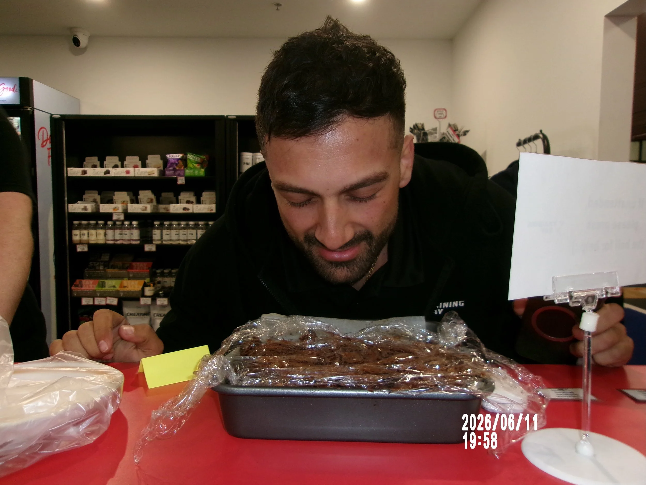 Friday flicks📸 

📍 @trainingdaygymscoresby 

1. The cake smells good👃 
2. Tyler needs to be stopped 🤦&zwj;♀️🤦&zwj;♀️ 
3. Jump scare
4. The cake tastes good🍽️
5. Peach Active baddies😜😜
6. In the World Cup spirit!
7. Alli diddle daddling in the