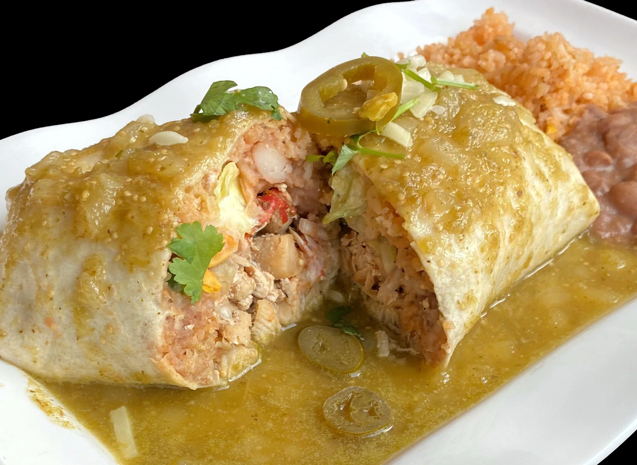 14.b.TOMATILLO SAUCE BURRITO.Taco.Amigo.jpg